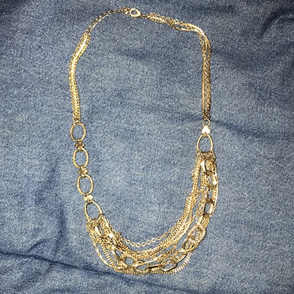 J. Crew Jewelry - Vintage gold necklace
